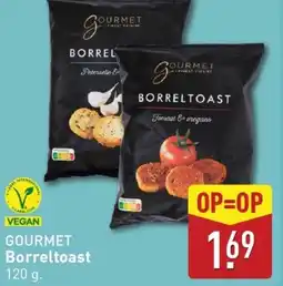 ALDI Gourmet borreltoast aanbieding