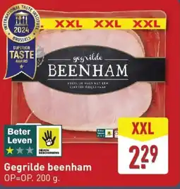 ALDI Gegrilde beenham aanbieding