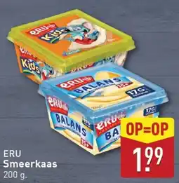 ALDI ERU Smeerkaas aanbieding