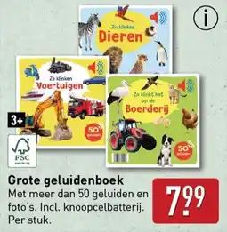 ALDI Grote geluidenboek aanbieding