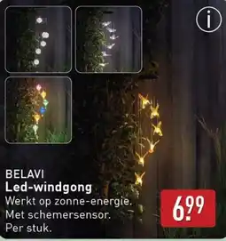 ALDI BELAVI Led windgong aanbieding