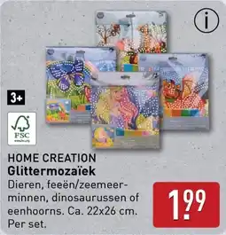 ALDI HOME CREATION Glittermozaïek aanbieding