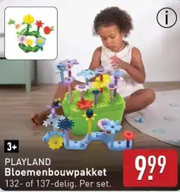 ALDI Playland Bloemenbouwpakket aanbieding