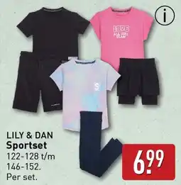 ALDI LILY & DAN Sportset aanbieding