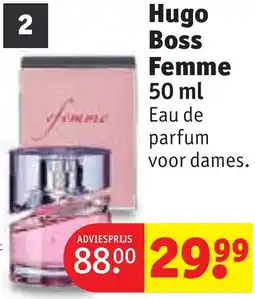 Kruidvat Hugo Boss Femme aanbieding