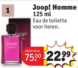 Kruidvat Joop! Homme aanbieding