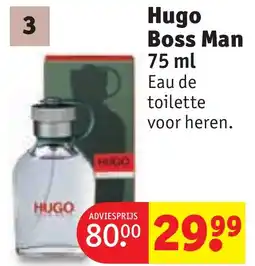 Kruidvat Hugo Boss Man aanbieding