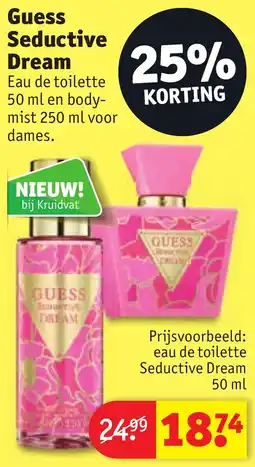 Kruidvat Guess Seductive Dream aanbieding