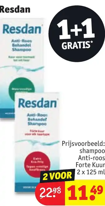 Kruidvat Resdan aanbieding
