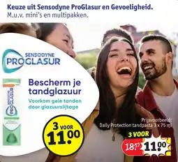 Kruidvat Keuze uit Sensodyne ProGlasur en Gevoeligheid aanbieding