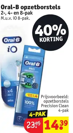 Kruidvat Oral-B opzetborstels aanbieding