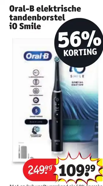 Kruidvat Oral-B elektrische tandenborstel io Smile aanbieding