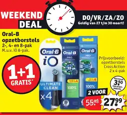 Kruidvat Oral-B opzetborstels aanbieding