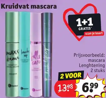 Kruidvat Kruidvat mascara aanbieding