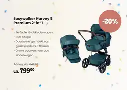 Babypark Easywalker Harvey 5 Premium 2-in-1 aanbieding