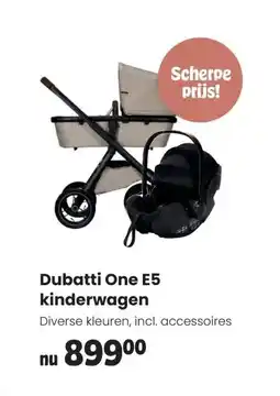 Babypark Dubatti One E5 kinderwagen aanbieding