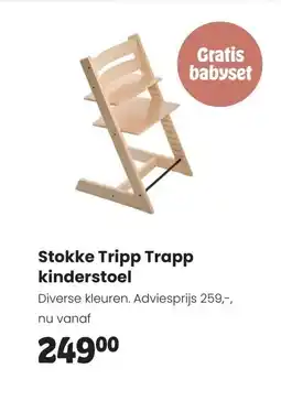 Babypark Stokke Tripp Trapp kinderstoel aanbieding