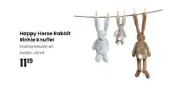 Babypark Happy Horse Rabbit Richie knuffel aanbieding