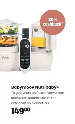 Babypark Babymoov Nutribaby+ aanbieding