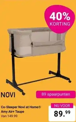 Van Asten BabySuperstore Co-Sleeper Novi at HomeⓇ Amy Air+ aanbieding