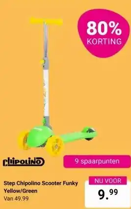 Van Asten BabySuperstore Step Chipolino Scooter aanbieding