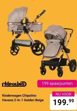 Van Asten BabySuperstore Kinderwagen Chipolino Havana aanbieding