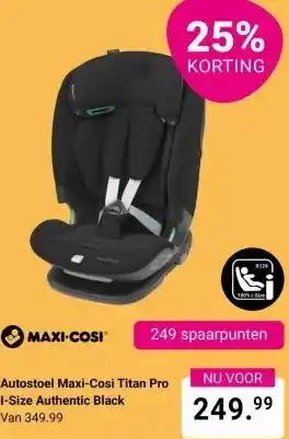 Van Asten BabySuperstore Autostoel Maxi-Cosi Titan Pro aanbieding