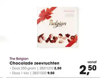 HANOS The Belgian Chocolade Zeevruchten aanbieding