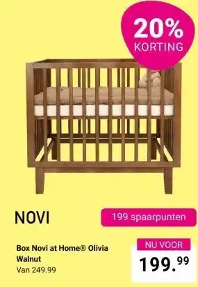 Van Asten BabySuperstore Box Novi at Home® Olivia aanbieding