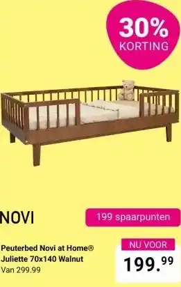 Van Asten BabySuperstore Peuterbed Novi at HomeⓇ Juliette aanbieding