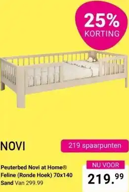 Van Asten BabySuperstore Peuterbed Novi at HomeⓇ Feline aanbieding