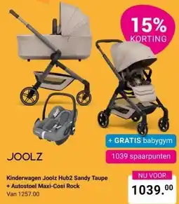 Van Asten BabySuperstore Kinderwagen Joolz Hub2 Sandy Taupe aanbieding