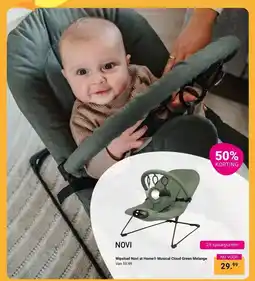 Van Asten BabySuperstore Wipstoel Novi at HomeⓇ Musical Cloud aanbieding