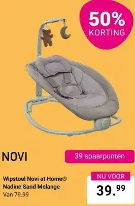 Van Asten BabySuperstore Wipstoel Novi at HomeⓇ Nadine aanbieding