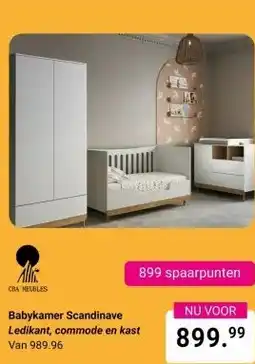 Van Asten BabySuperstore Babykamer Scandinave aanbieding