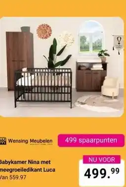 Van Asten BabySuperstore Babykamer Nina aanbieding