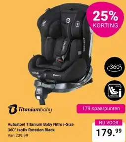 Van Asten BabySuperstore Autostoel Titanium Baby Nitro aanbieding