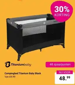 Van Asten BabySuperstore Campingbed Titanium Baby aanbieding