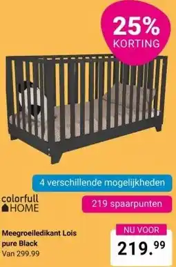 Van Asten BabySuperstore Meegroeiledikant Lois aanbieding