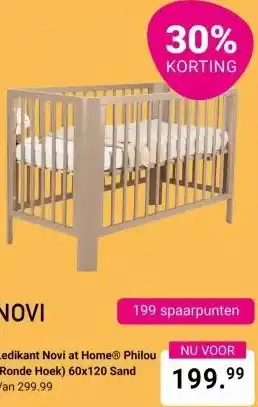 Van Asten BabySuperstore Ledikant Novi at HomeⓇ Philou (Ronde Hoek) aanbieding