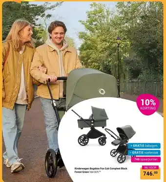 Van Asten BabySuperstore Kinderwagen Bugaboo Fox Cub Compleet aanbieding