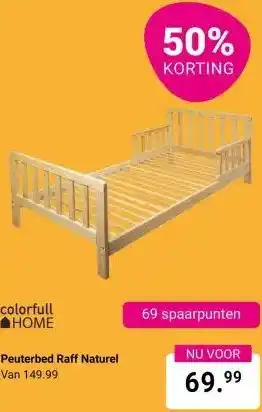 Van Asten BabySuperstore Peuterbed Raff aanbieding