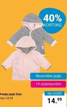 Van Asten BabySuperstore Feetje jasje aanbieding