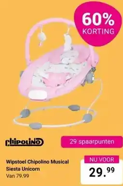 Van Asten BabySuperstore Wipstoel Chipolino Musical Siesta aanbieding