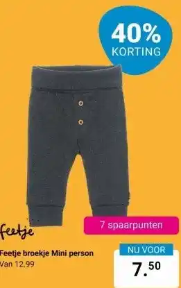 Van Asten BabySuperstore Feetje broekje aanbieding