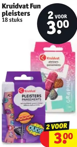 Kruidvat Kruidvat Fun pleisters aanbieding