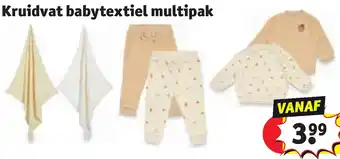 Kruidvat Kruidvat babytextiel multipak aanbieding