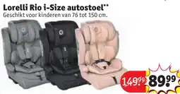 Kruidvat Lorelli Rio i-Size autostoel aanbieding