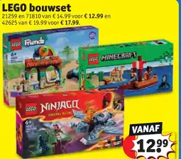 Kruidvat LEGO bouwset aanbieding