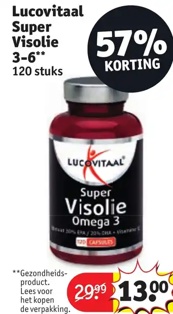 Kruidvat Lucovitaal Super Visolie aanbieding